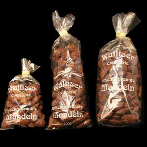 Frisch gebrannte Mandeln